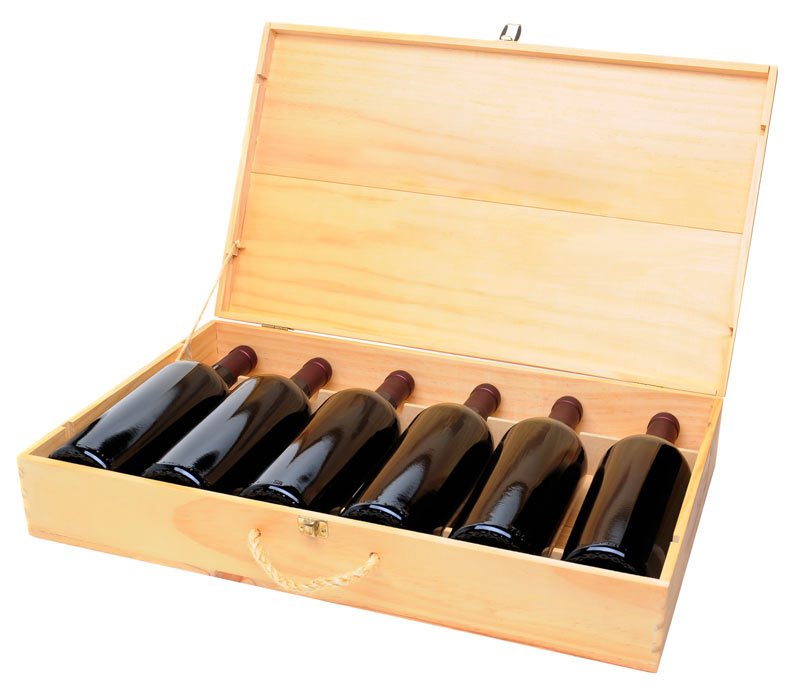 Wine Bottle Box Wood