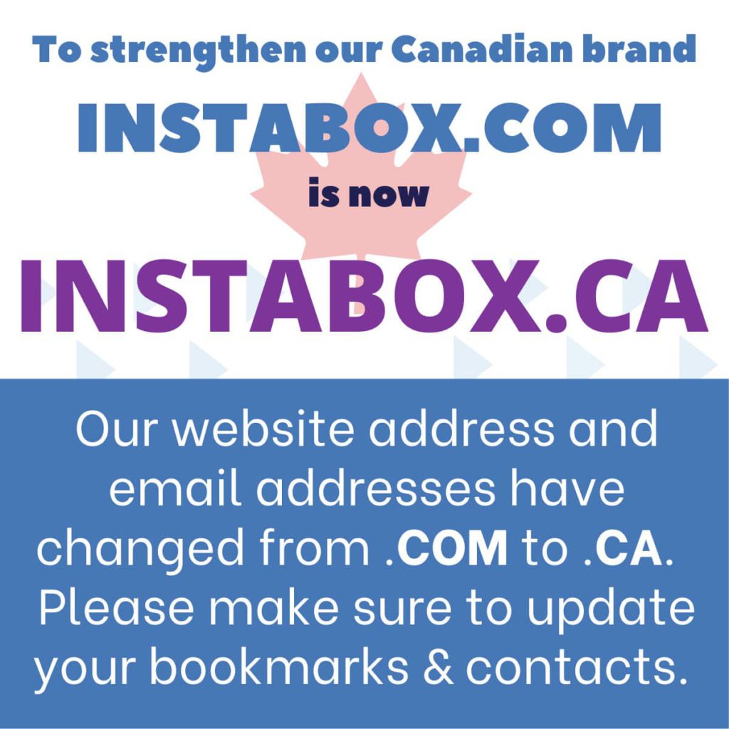 Instabox.com is now Instabox.ca