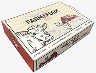 Mailer Cardboard Full Colour Farm to Fork