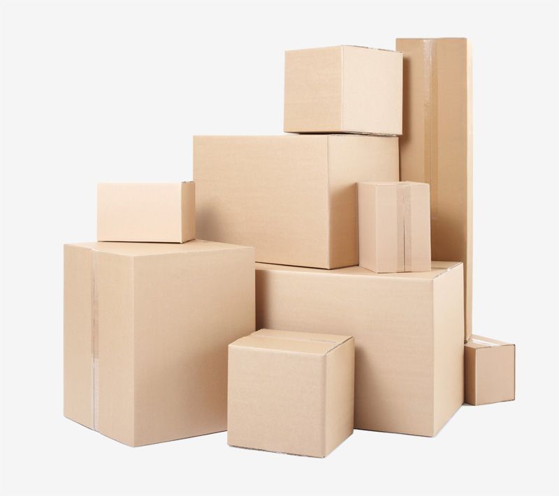 Cardboard shippping boxes