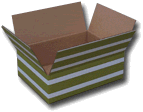 Regular slotted carton 2 color