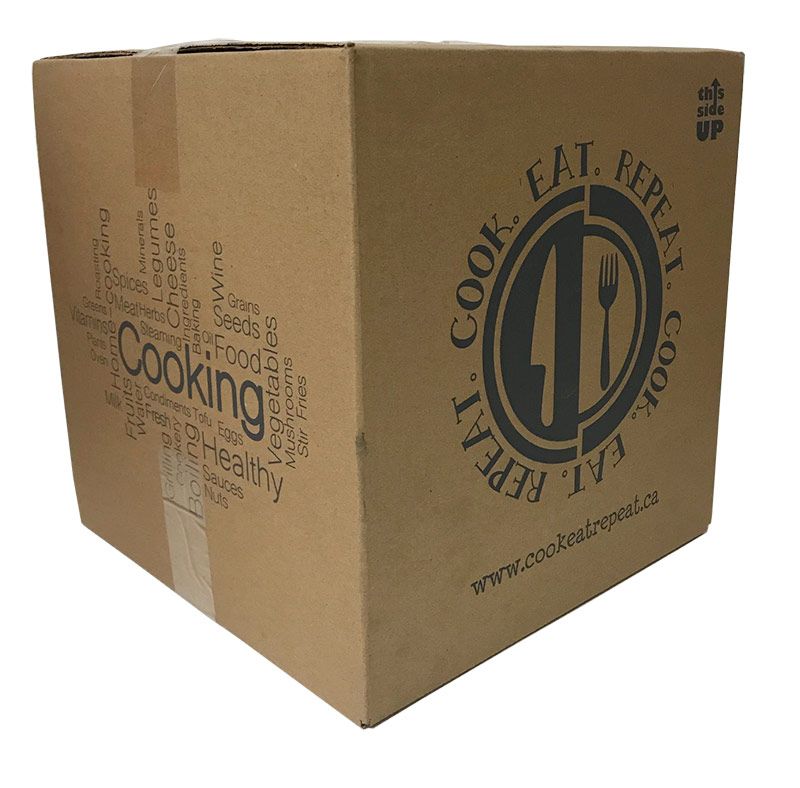 shipping boxes regular slotted carton cook eat repeat