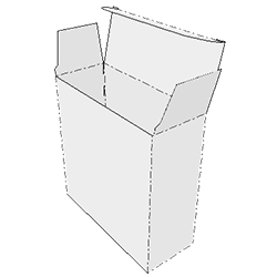 Straight Tuck Top Food Packaging Box